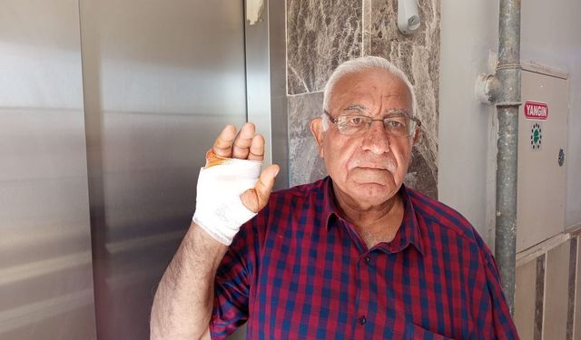 Komşusunun Isırdığı Parmağı Ampute Edildi