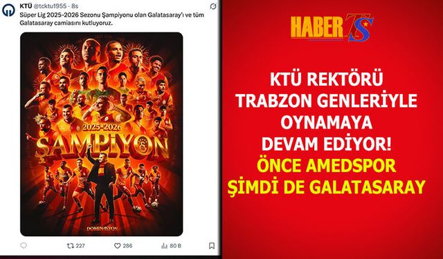 Önce Amedspor Şimdi Galatasaray! Bu Rektör Ne Amaçlıyor?