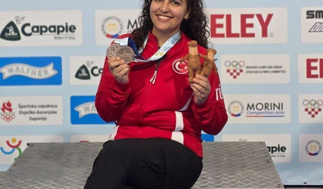 Şevval İlayda Tarhan’dan Avrupa’da Çifte Madalya