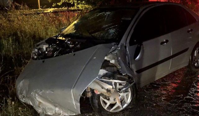 Düziçi'nde İki Otomobil Çarpıştı: 2 Yaralı