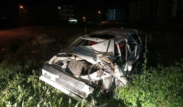Samsun’da Otomobil Devrildi: 6 Kişi Yaralandı