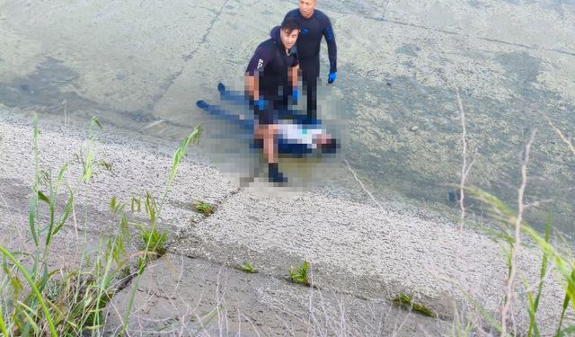 Adana’da Kanala Düşen Gençten Acı Haber Geldi