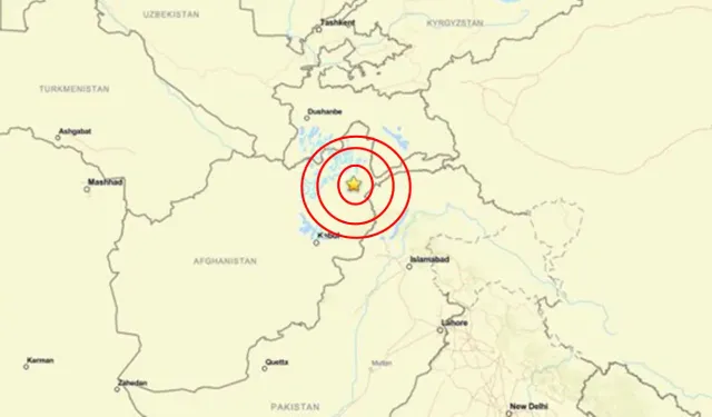 Afganistan'da 6,1 Büyüklüğünde Deprem Meydana Geldi