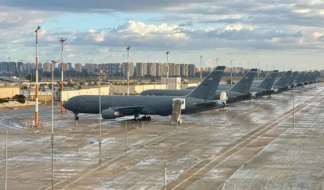 ABD Tel Aviv'deki Yakıt Uçaklarını Azaltıyor