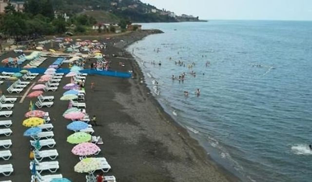 Trabzon'da Denize Girilecek Yerler Açıklandı