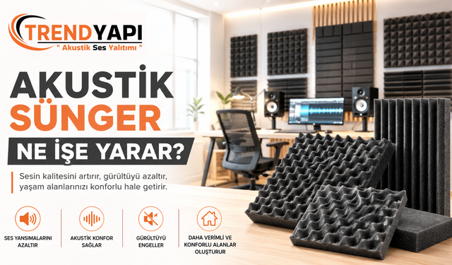 Akustik Sünger Ne İşe Yarar?