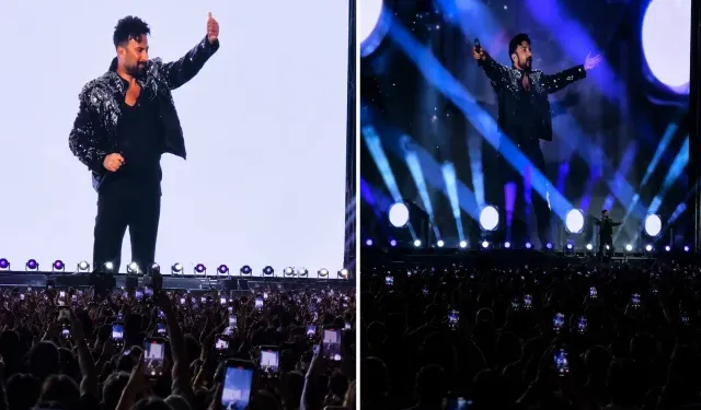 Tarkan Konserine On Binlerce Kişi Akın Etti