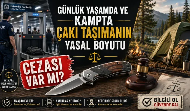 Çakı Taşımak Yasak Mı? Bilmeniz Gerekenler
