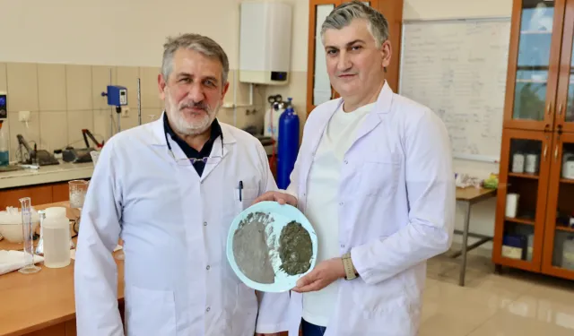 KTÜ ve AKÜ'den Çevre Dostu Çimento Bağlayıcısı