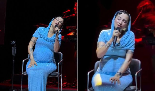 Melike Şahin'den Hamilelikte Sahne Mesajı