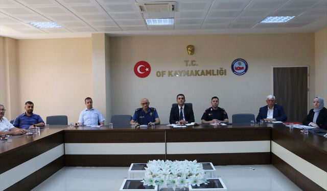 Of'ta Kadın Ve Çocuklar İçin Koordinasyon Toplantısı