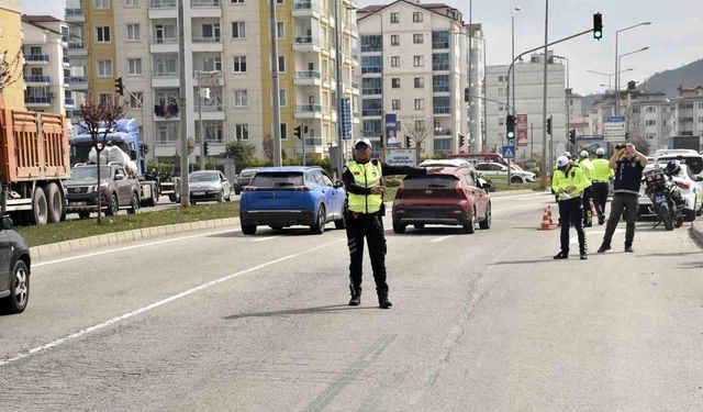 Ordu'da Trafik Denetimlerinde 6 Bin Sürücüye İşlem