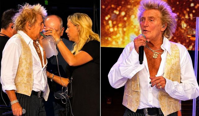 Rod Stewart Konserde Rahatsızlandı, Sahneye Ara Verdi