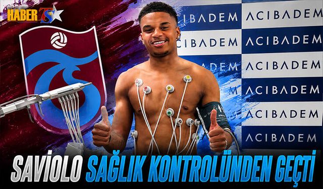 Noah Saviolo Trabzonspor İçin Sağlık Kontrolünden Geçti