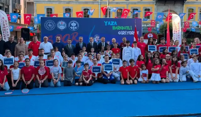 Trabzon'da GSB Yaz Spor Okulları Açıldı