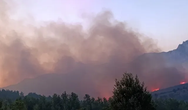Alanya’daki Orman Yangını Fakırcalı’ya Sıçradı
