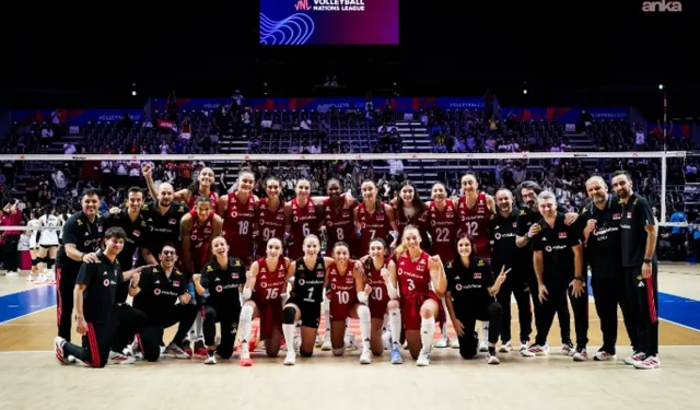 Filenin Sultanları VNL'de İkinci Kez Şampiyon