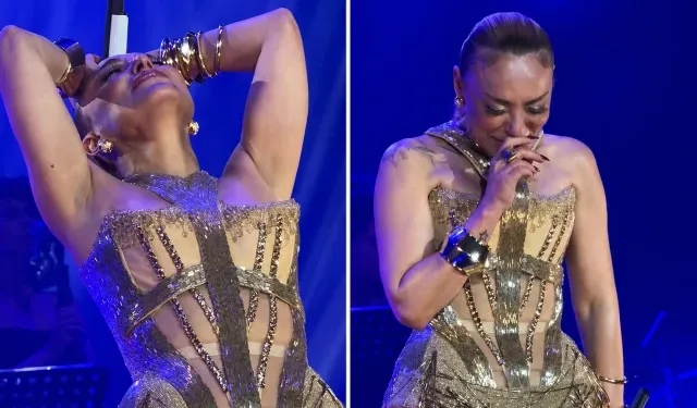 Ziynet Sali Konserde Gözyaşlarına Hakim Olamadı