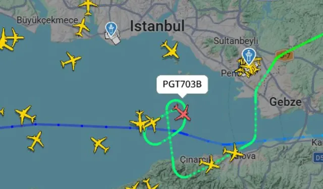 İstanbul'da Uçaklara Hava Engeli