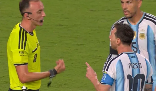 Messi'den Hakeme Tepki: Saygılı Konuş