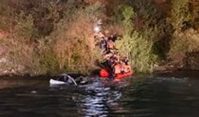 Munzur Nehri’ne Düşen Araçta Acı Kayıp
