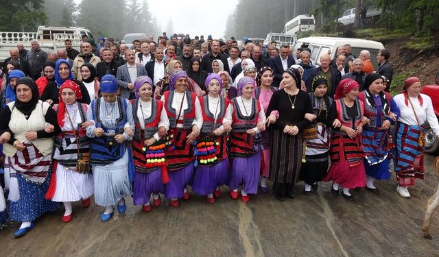 Akçaabat'ta 150 Yıllık Yayla Göçü Yaşatıldı