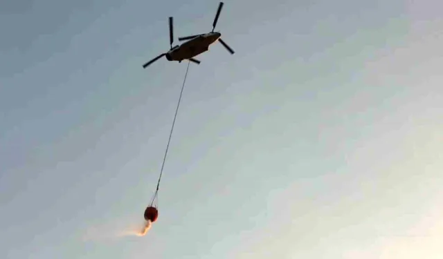Chinook, Bozdoğan Yangınında Kritik Rol Oynuyor