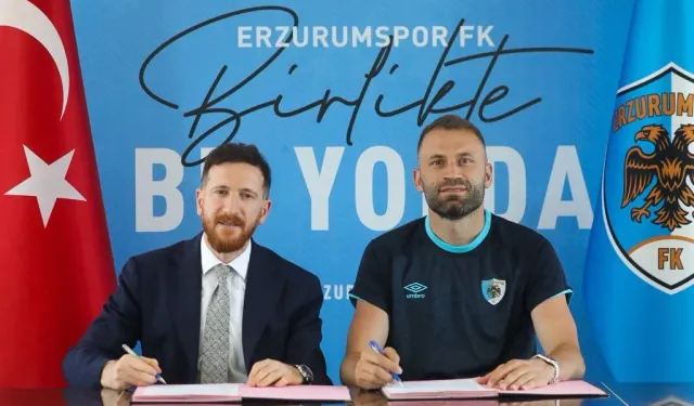 Trabzonsporlu Eski Yıldız Mustafa Yumlu İmzayı Attı