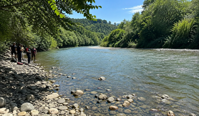 Ordu’da Irmağa Giren İki Kardeşten Acı Haber