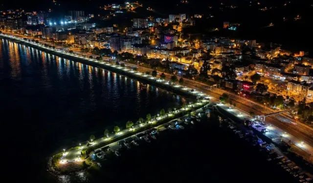 Giresun Piraziz Sahilinde Bisiklet Ve Yürüyüş Yolu Açıldı