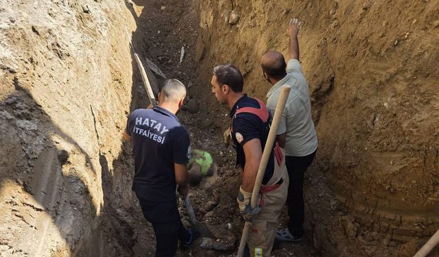 Antakya’da Göçük Altında Kalan İşçi Öldü