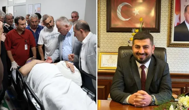 Rize’de Belediye Başkanı İskelede Düştü