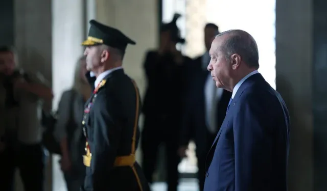 Erdoğan’dan Anıtkabir’de Dikkat Çeken Mesaj