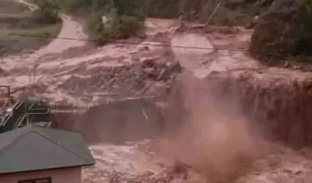Giresun’da Sağanak Dereleri Taşırdı
