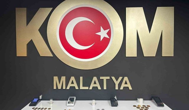 Malatya'da 9,3 Milyon Liralık Sahte Altın Operasyonu