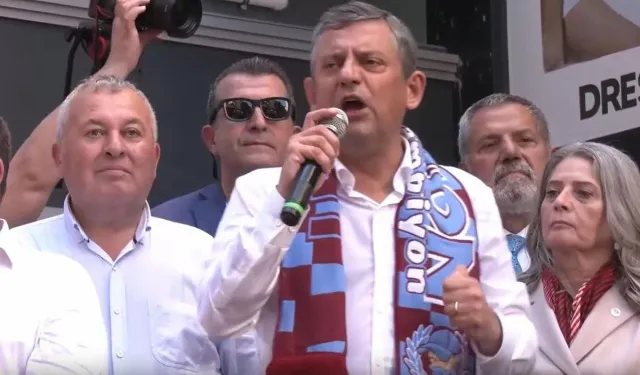 Özgür Özel’den Trabzon’da Tarih Hatası