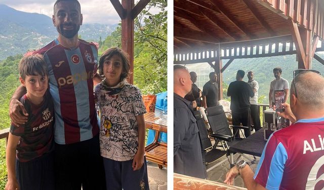 Muhammed Salah Araklı’da Reklam Filmine Katıldı