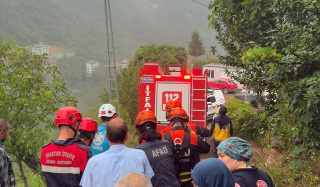 Akçaabat’ta Fındık Toplarken Yamaçtan Düştü