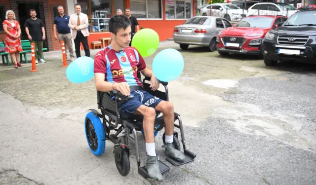 Trabzon’da Evren’in Akülü Araç Hayali Gerçek Oldu