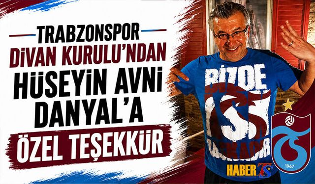 Trabzonspor Divan Kurulu’ndan Teşekkür Mesajı
