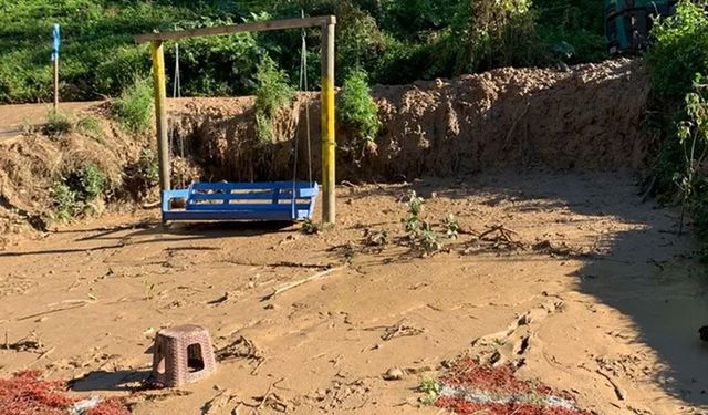Rize'de Sel Sonrası Hasar Tespiti Başladı