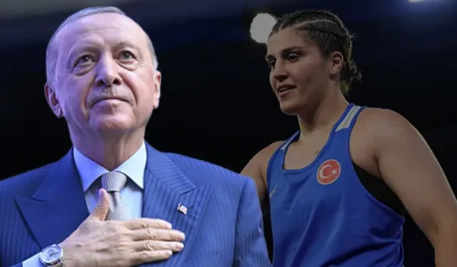 Erdoğan’dan Busenaz Sürmeneli’ye Tebrik Telefonu