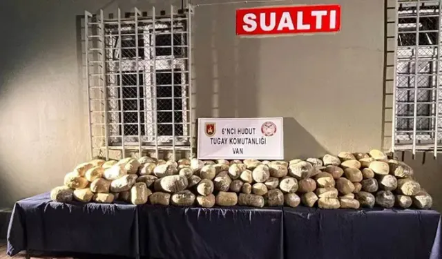 Van Hudut Hattında 412 Kilogram Madde Ele Geçirildi