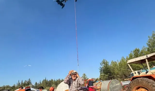 Antalya Yangınında Mahalleli Seferber Oldu