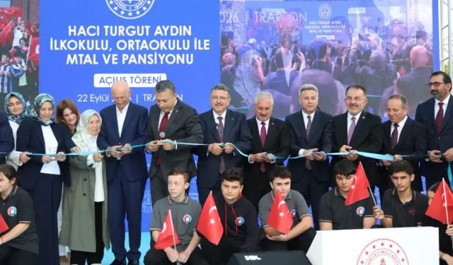 Maçka’da 3 Okul Ve 150 Kişilik Yurt Açıldı