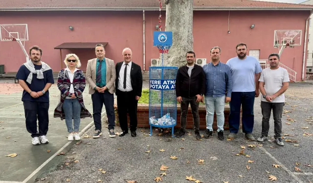 Trabzon’da Öğrenciler Atıkları Potaya Atıyor