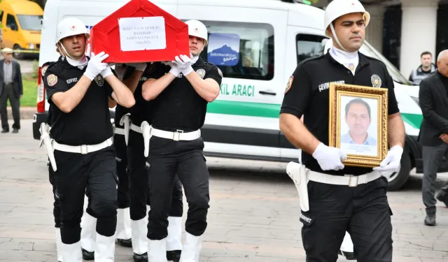 Şehit Polis Giresun’da Son Yolculuğuna Uğurlandı