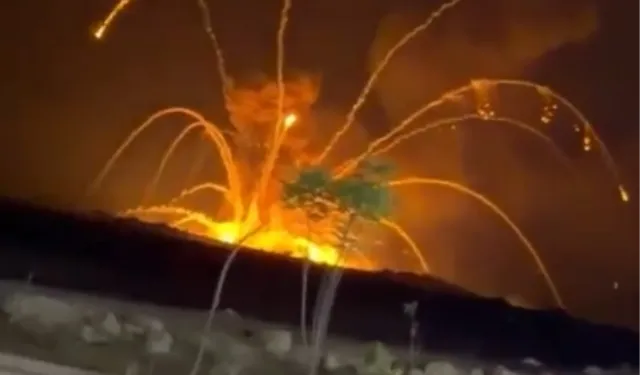 Halep’te Mühimmat Deposunda Şiddetli Patlamalar