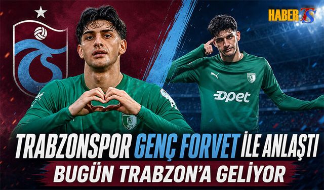 Trabzonspor Genç Forvet İle Anlaştı! Bugün Trabzon'a Geliyor