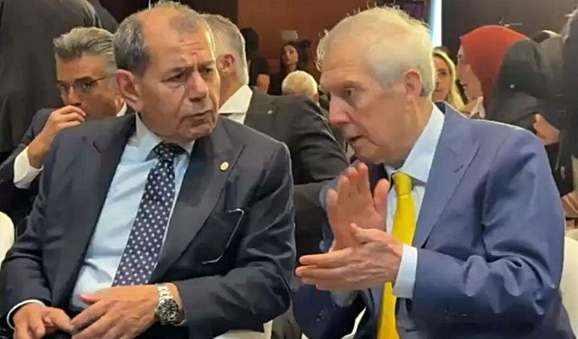 Aziz Yıldırım Ve Dursun Özbek Yıllar Sonra Buluştu